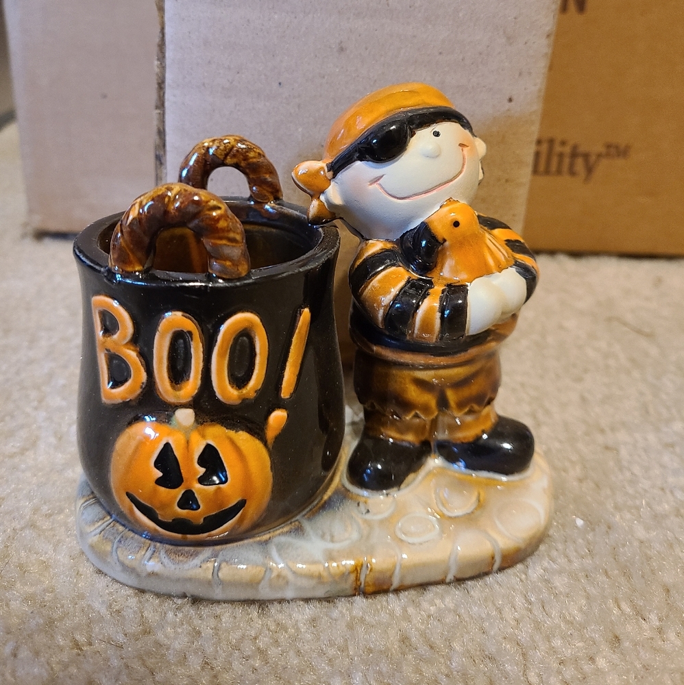 Halloween BOO Tea Candle